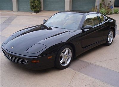 2000 ferrari 456 automatic low low mile excellent service 4 seater reduced $10k!