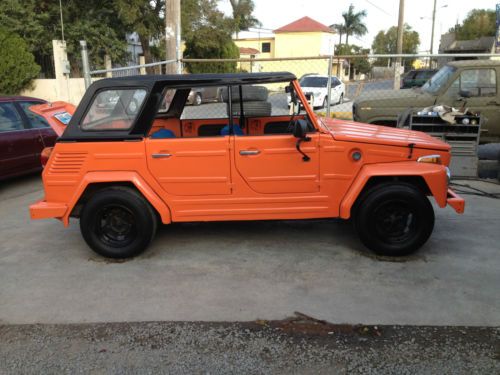 Volkswagon thing, orange