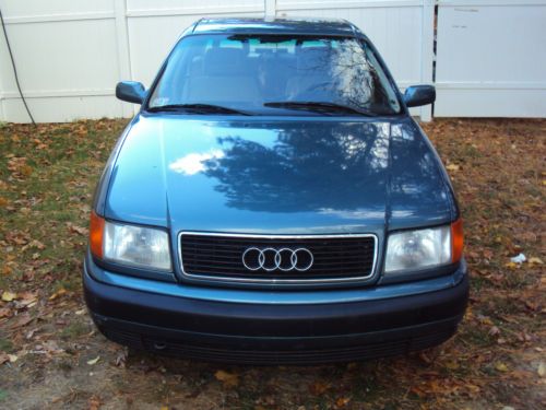 1992 audi 100 s  runs great. auto, sunroof. one owner.  no reserve auction.