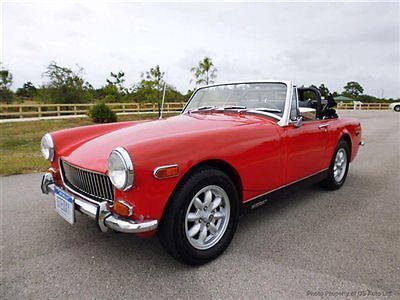 1973 mg midget roadster convertible very rare hard to find