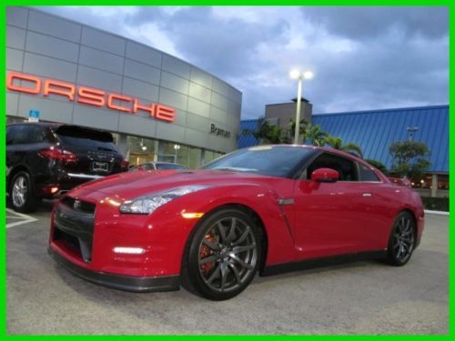 14 solid red dual clutch awd twin turbo 3.8l v6 *heated seats *brembo brakes *fl