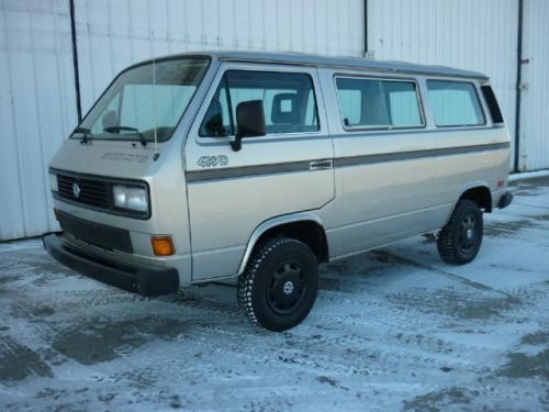 Ultra clean 1986 volkswagen vanagon syncro!! vw 4x4!! virtually corrosion free!!