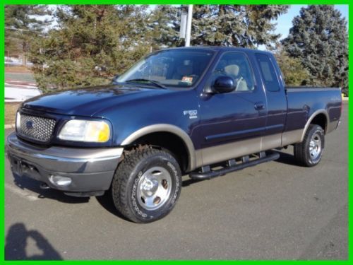 2003 ford f-150 ext cab 4x4 xlt nj inspected 1 owner no accidnets no reserve
