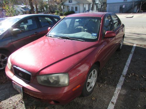 2003 hyundai elantra gls sedan 4-door 2.0l perfect for young driver