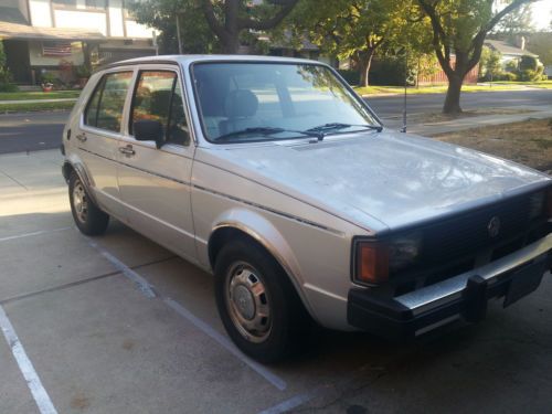 1981 vw rabbit diesel  5 speed