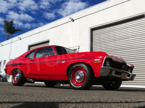 1969 chevy nova yenko/sc 427 tribute 4-speed with 454 engine and vintage a/c