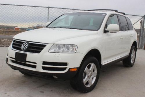 2006 volkswagen touareg damaged salvage runs! awd loaded priced to sell l@@k!!