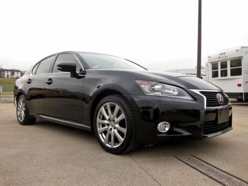 2013 lexus gs350, wrecked and rebuildable, navigation, leather, moonroof!