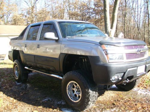 2002 custom lifted chevrolet avalanche 1500 z71 offroad crew cab