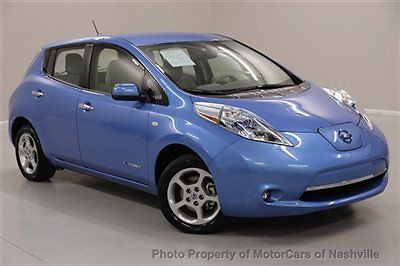 7-days *no reserve* &#039;11 leaf sl navi xenon ipod full warranty 100% electric car