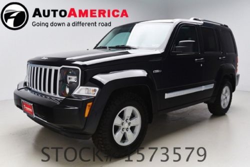 22k one 1 owner low miles 2011 jeep liberty 4wd  sport jet 4x4 sunroof cloth