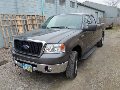 2008 ford f-150 xlt extended cab pickup 5.4l hd towing package 1 owner low miles