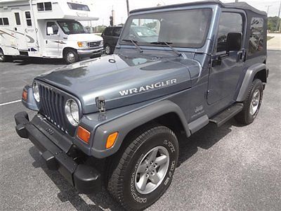 1999 wrangler se 4x4~1 owner owned~runs and looks great~free warranty~no-reserve