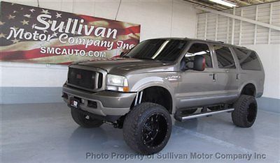 Excursion limited turbo diesel 4x4 super clean with a bad boy lift 22in wheels