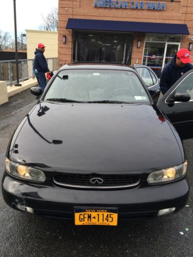 1997 infiniti j30 t sedan 4-door 3.0l black, leather seats, sunroof