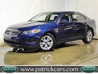 No reserve carfax certified 2012 ford taurus sel fwd heated leather very clean
