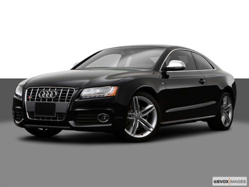 Certified audi s5 4.2 v8 coupe black/red