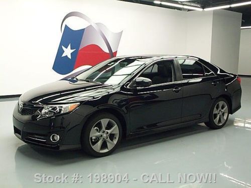 2012 toyota camry se sunroof htd seats paddle shift 18k texas direct auto