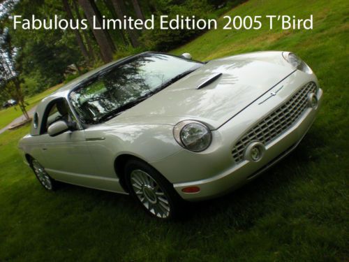 2005 ford thunderbird tbird limited edition model rarest year collector owned