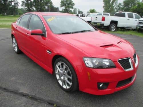 2009 pontiac g8 gxp rare low miles showroom new automatic roof we finance 2.99%