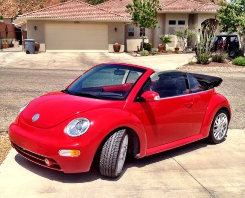 2005 volkswagen beetle gls convertible 2-door 1.8l