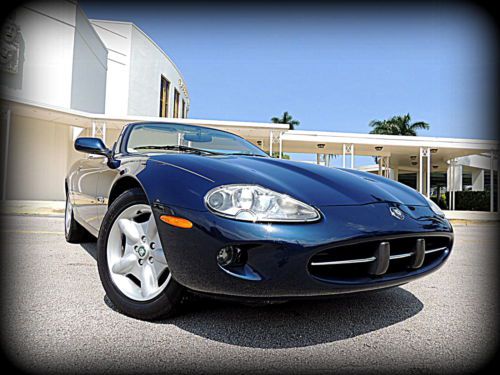Florida, blue/oyster, 2 owner, new jaguar trade - new as can be!!!