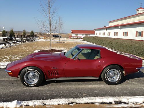1970 chevrolet corvette stingray 454 coupe t-tops - clean!! - numbers matching!!