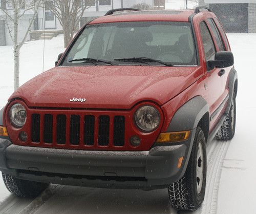 2005 jeep liberty sport sport utility 4-door 3.7l, 4x4 ez fix