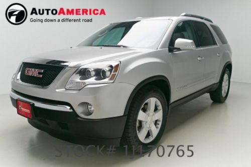 2008 gmc acadia slt2 75k low miles nav rearcam sunroof aux clean carfax