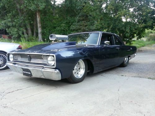 1967 dodge dart pro street drag car street legal roller hemi