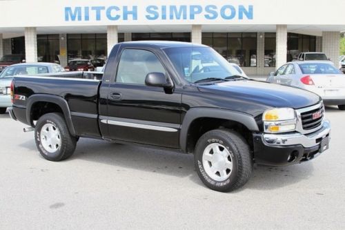 2006 gmc sierra 1500 sle z-71 reg cab 4x4 pickup  perfect carfax   great truck!!