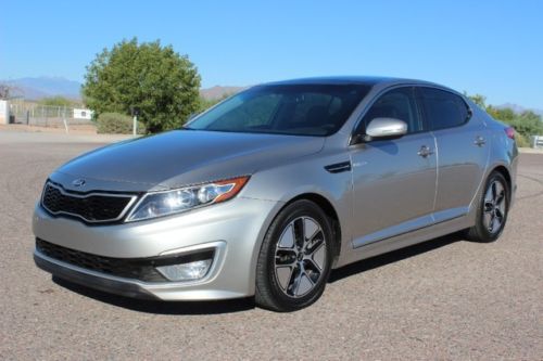 Kia optima hybrid ex 4 door sedan gas electric gas fuel saver