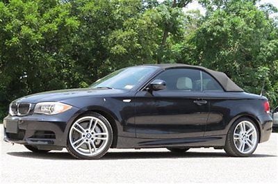 1 series bmw 135i convertible low miles 2 dr manual gasoline 3.0l straight 6 cyl