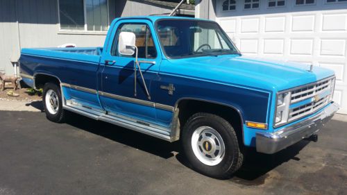 1987 chevrolet 3/4 ton 454 auto pickup