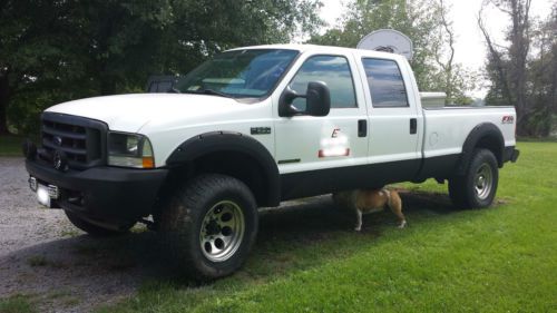 2003 ford f350 4x4 crew cab 7.3 diesel fx4 off road long bed