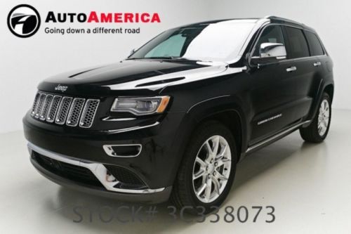 2014 jeep grand cherokee 4x4 summit 6k miles rearcam nav sunroof one owner