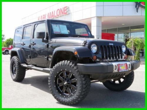 12 sahara unlimited 4x4 pentistar one owner clean title power auto gas alloys ac