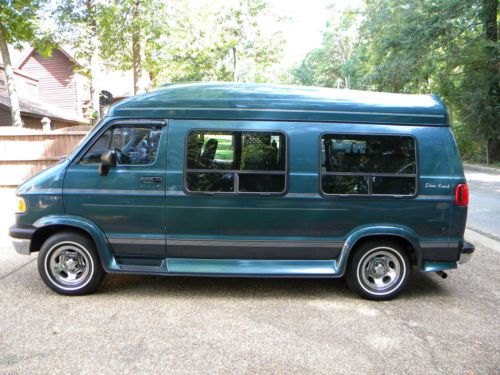 Buy used 1997 Blue Dodge Ram Van Handicap Conversion ...