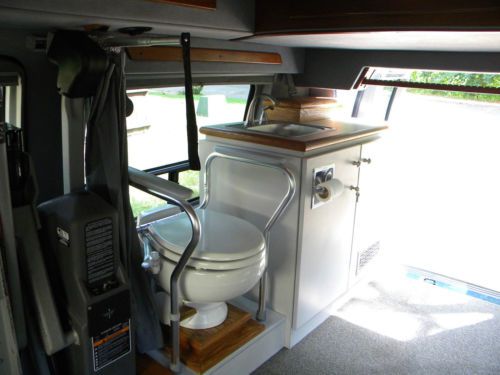 Buy used 1997 Blue Dodge Ram Van Handicap Conversion ...