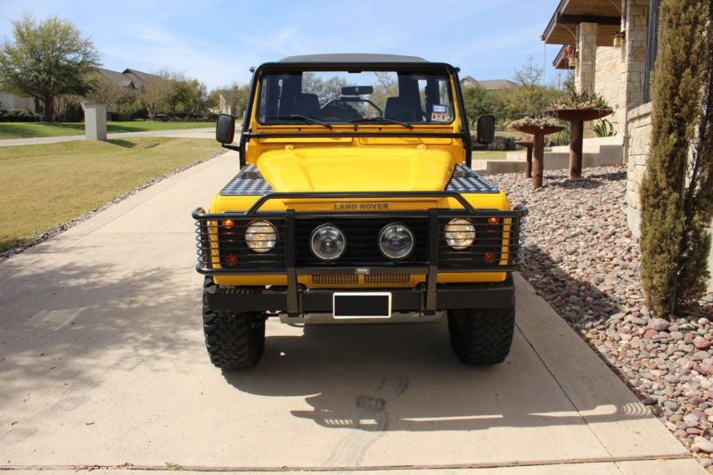 1997 land rover defender d90 soft top