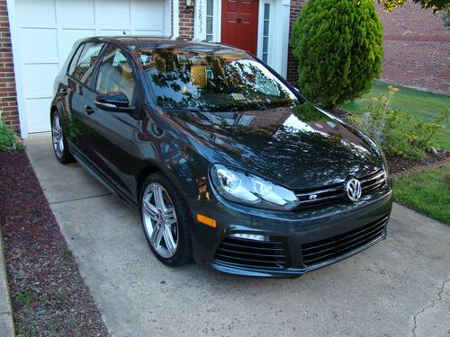 2012 vw golf r 4-door with sunroof and navigation