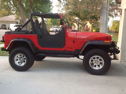 1990 jeep wrangler sahara sport utility 2-door 4.2l