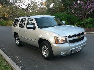 Lt tahoe 2 owners perfect carfax leather xm parktronic 3rd row on star xenons