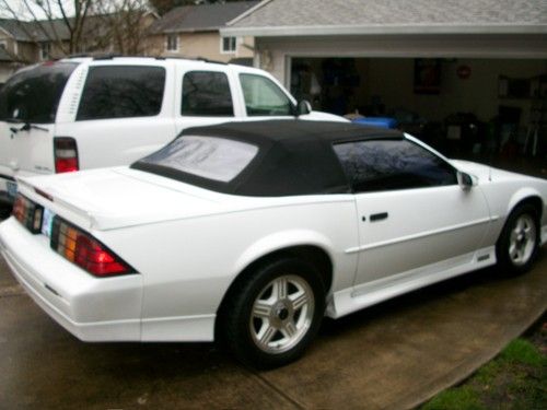 1991 chevrolet camaro z28 convertible