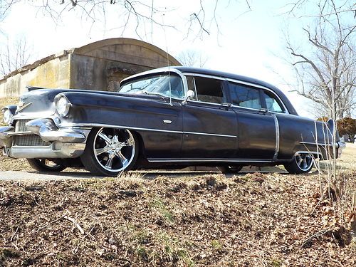 1956 cadillac limo chevy suv lt1 chassis swap lowered hot rat rod custom gasser