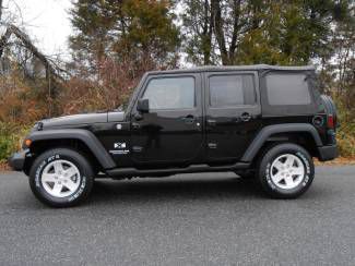 2008 jeep wrangler sahara 4wd 4x4 convertible unlimited automatic
