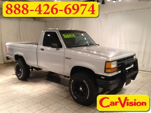 1991 ford ranger reg cab v6 bfgoodrich all terrain t/a tires 5-speed manual