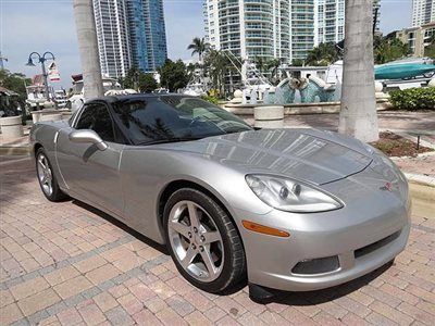 Florida stunning 2005 corvette glass roof hud adjustable suspension great price