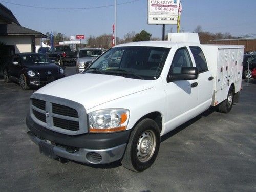 2006 dodge ram 2500 quad cab animal control truck diesel