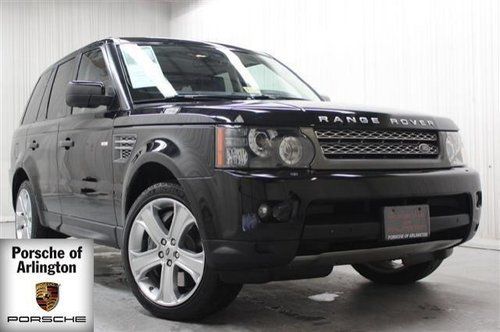 Range rover super charged sport black leather moon roof navigation low miles